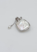 "Scent Recipe" Perfume Bottle Pearl Pendant