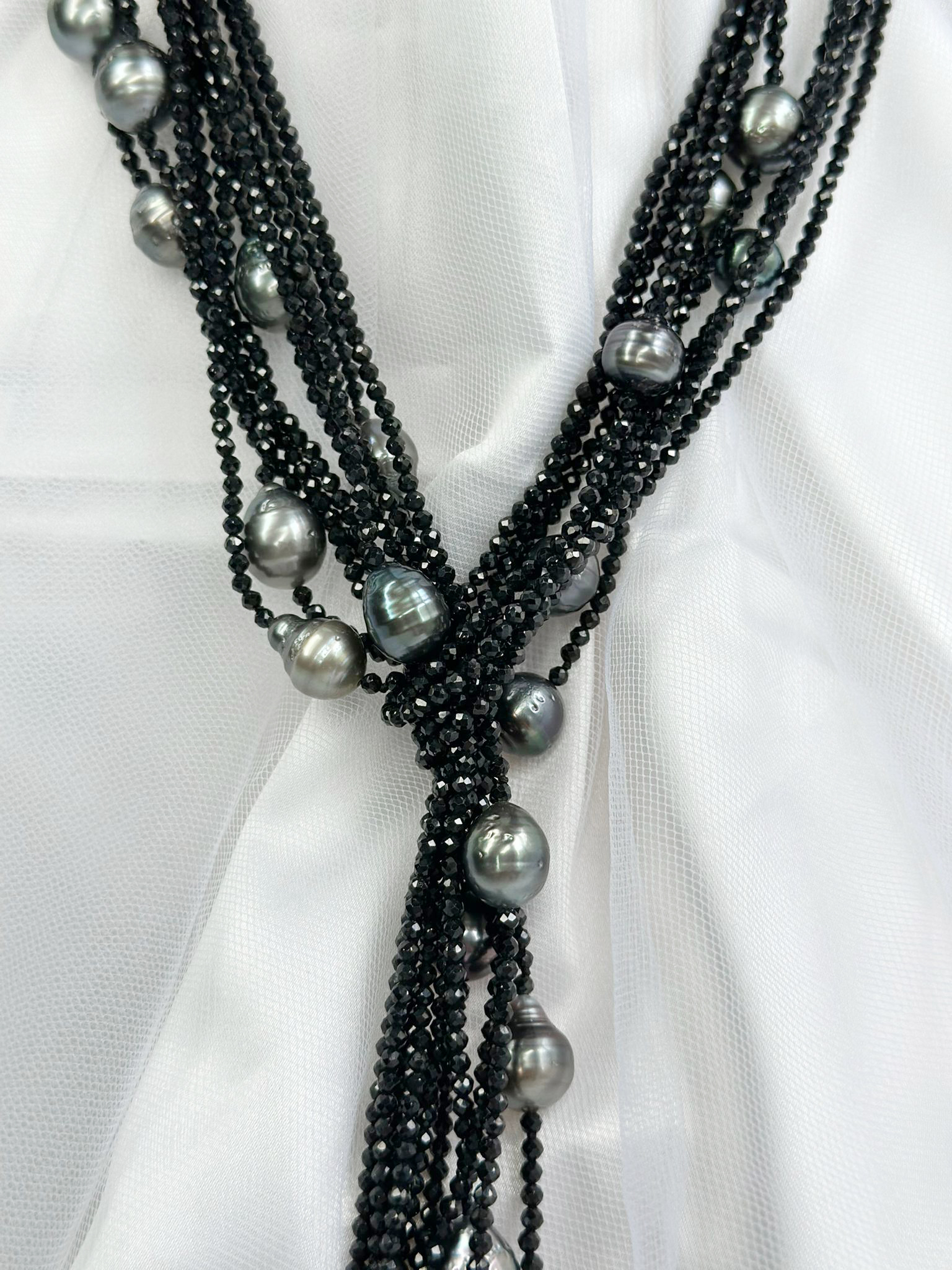 57a Multi Layer Black Spinel Tahitian