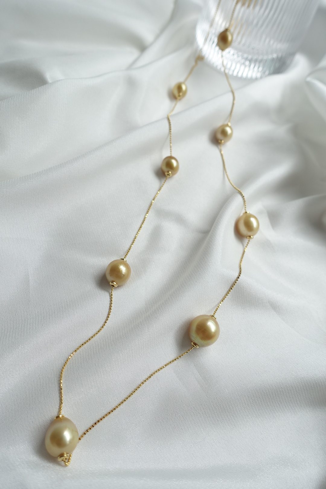 DSC02568 Movable South Sea Pearl Rope Necklace
